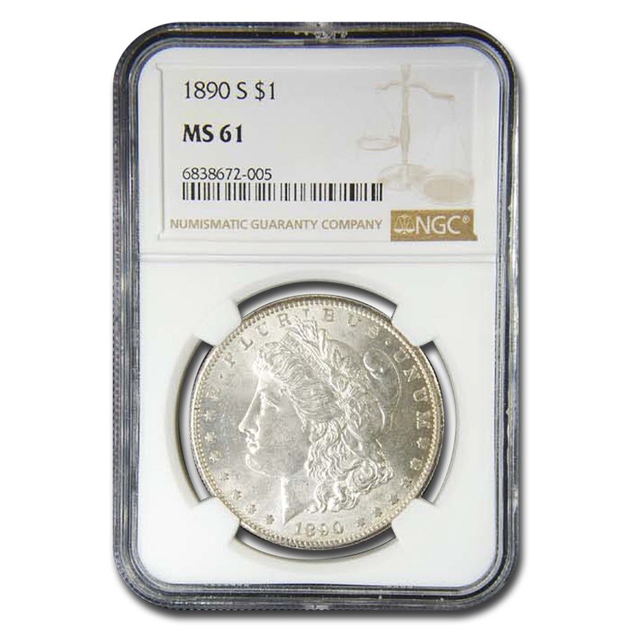 1890 S Morgan Silver Dollar Value - APMEX